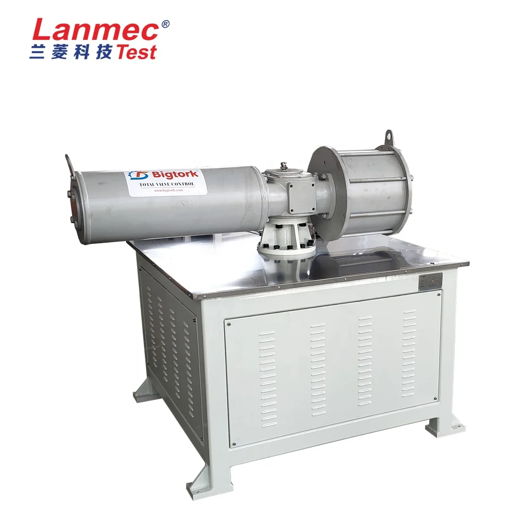 5000N.m fork type electric actuator test bench high performance actuator test bench