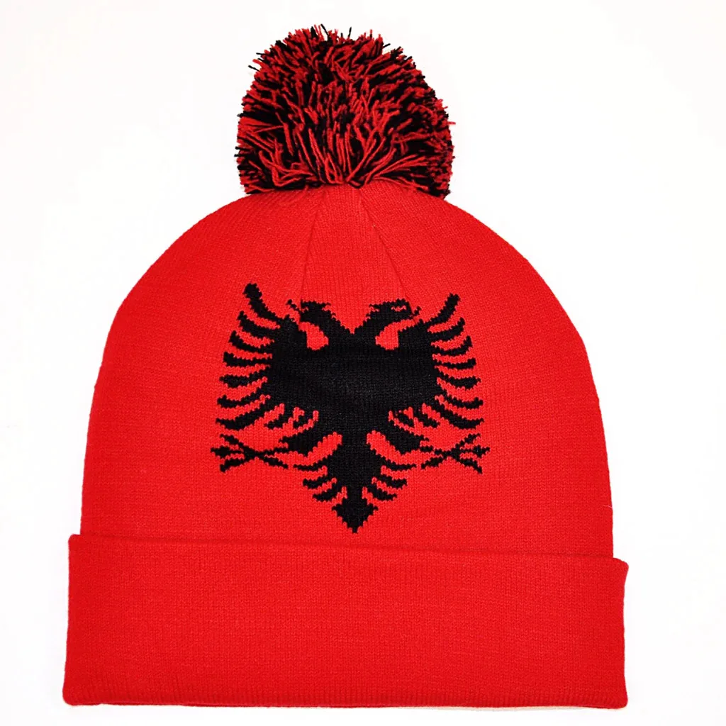 High quality custom Bulgaria flag Hats Men Women Slouchy Beanie Hat Winter Knit  Caps Soft Ski Hats Unisex Warm