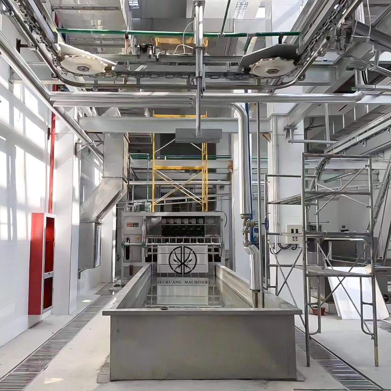 50-100 per day slaughter equipment pig abattoir machine sow meat processing machinery with pork butcher equipment