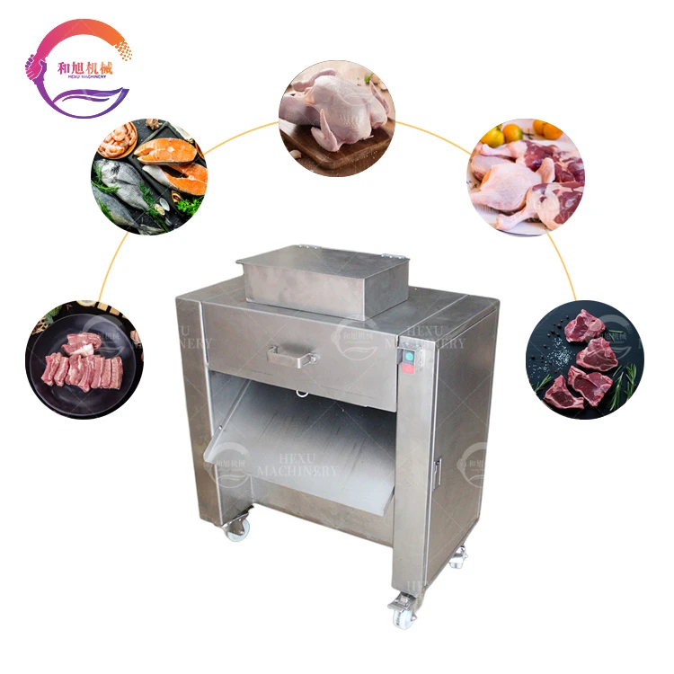 Chicken Meat Cutting Machine chicken Meat Cube Cutter beef Pork Meat Cutter