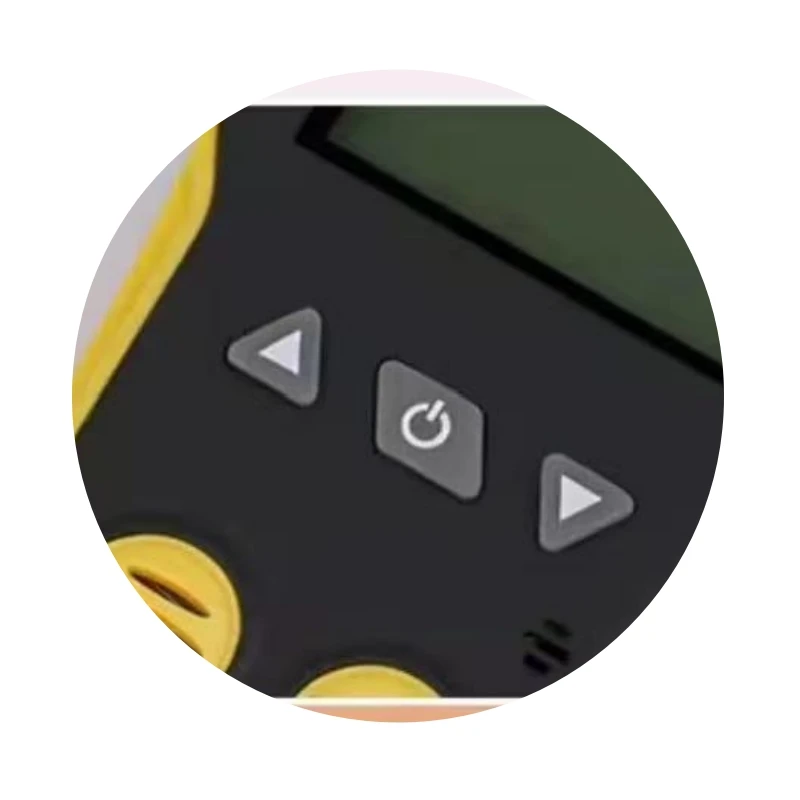 2024 New design yellow light weight portable perfect performance CH4/H2S/CO/O2 multi-gas detector