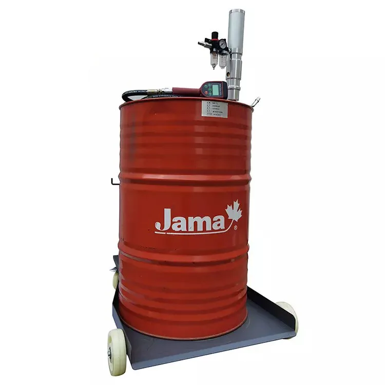200L Pneumatic Oil Barrel Trolley with Pump Engine Motor Oil Dispenser
