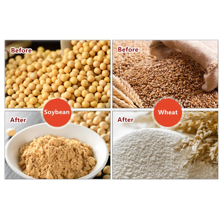 Farm use high efficiency small scale electric corn crushing machine