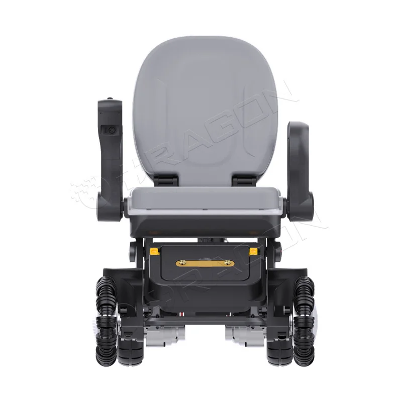 Intelligent Automatic Folding Electric Wheelchair Aluminium Alloy Frame Folding 4 Wheel Electric Mobility Scooter