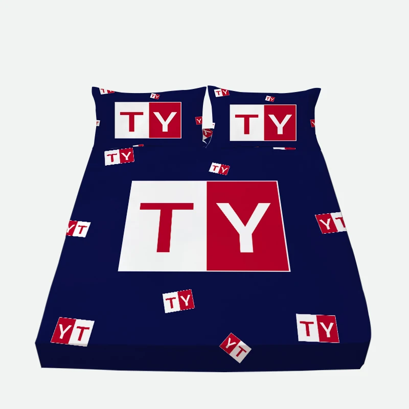 Wholesale Luxury Fitted 3D Print King Size Bed Cover Bedsheet Home Clothes Sheet Sets Dropship