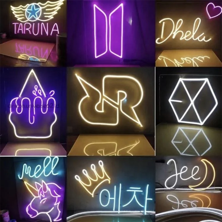 Rooms Lightning Cheap Decor Planet Light Words Letters Custom Decorative Shaped Wall Lights Led Neon Sign