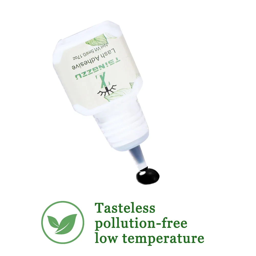 Korean High Quality glue Luxury Black Mini Bulk Packaging Eyelash Extension Custom Fast Strong Private Label Lash Eyelash Glue