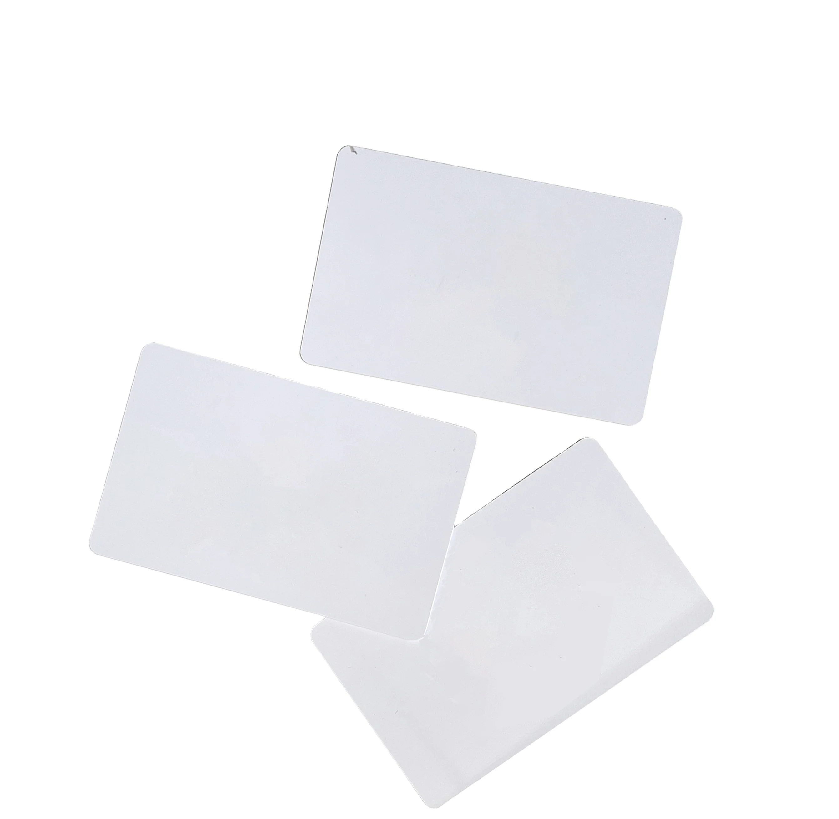 YTS 2022 Hot Spot Wholesale PVC laser business cards rfid smart Plastic White Blank Card