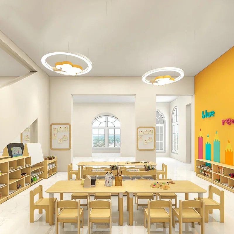 Kindergarten Montessori Classroom Design with Premium Preschool Furniture and Daycare Furniture Wholesale
