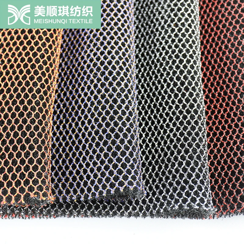 new Polyester Warp Knitted Sandwich Spacer 3D Air Mesh Fabric For Motorcycle Seat Cover car seat cushion