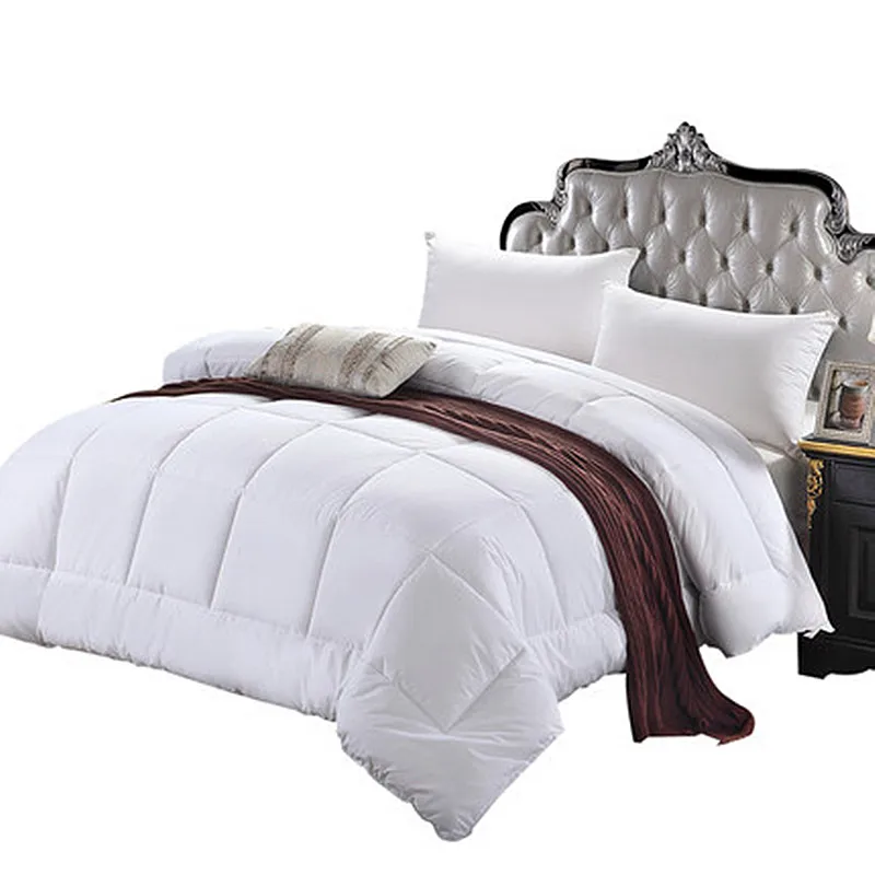 
home hotel used 100%Cotton Material duck feather duvet comforter 