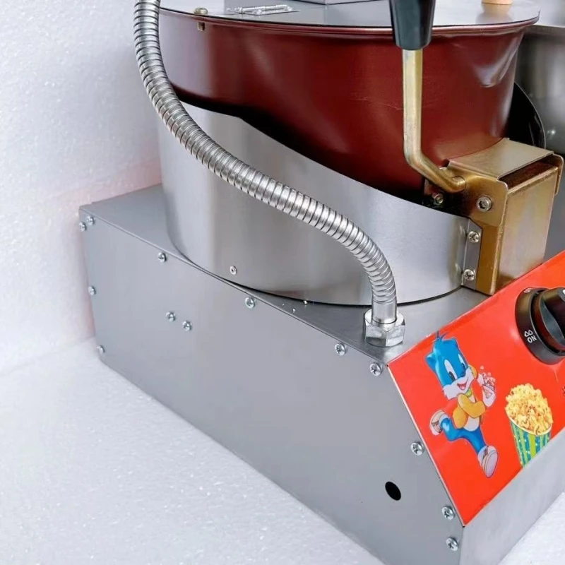 Automatic Single-Pot Mini Popcorn Maker New Desktop Commercial Grade Popcorn Machine