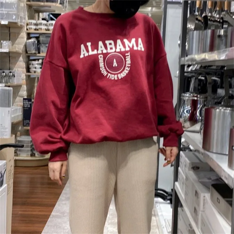 Winter new style parent-child wear retro fan fashionable comfortable fleece word mother long sleeve pullover sweater wholesale