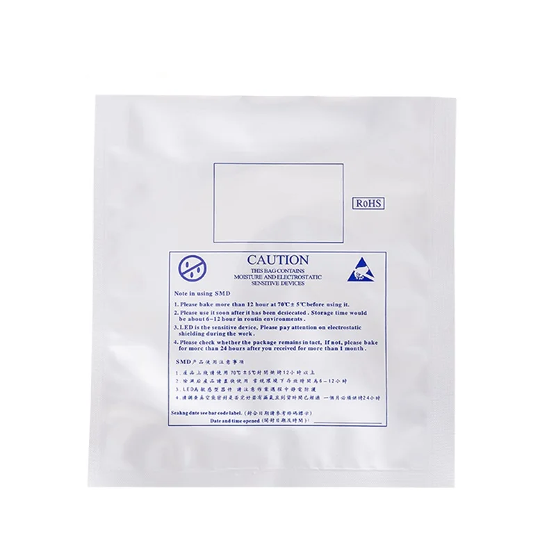 MIL-PRF-81705D ESD Bags Aluminium Moisture Barrier Bag