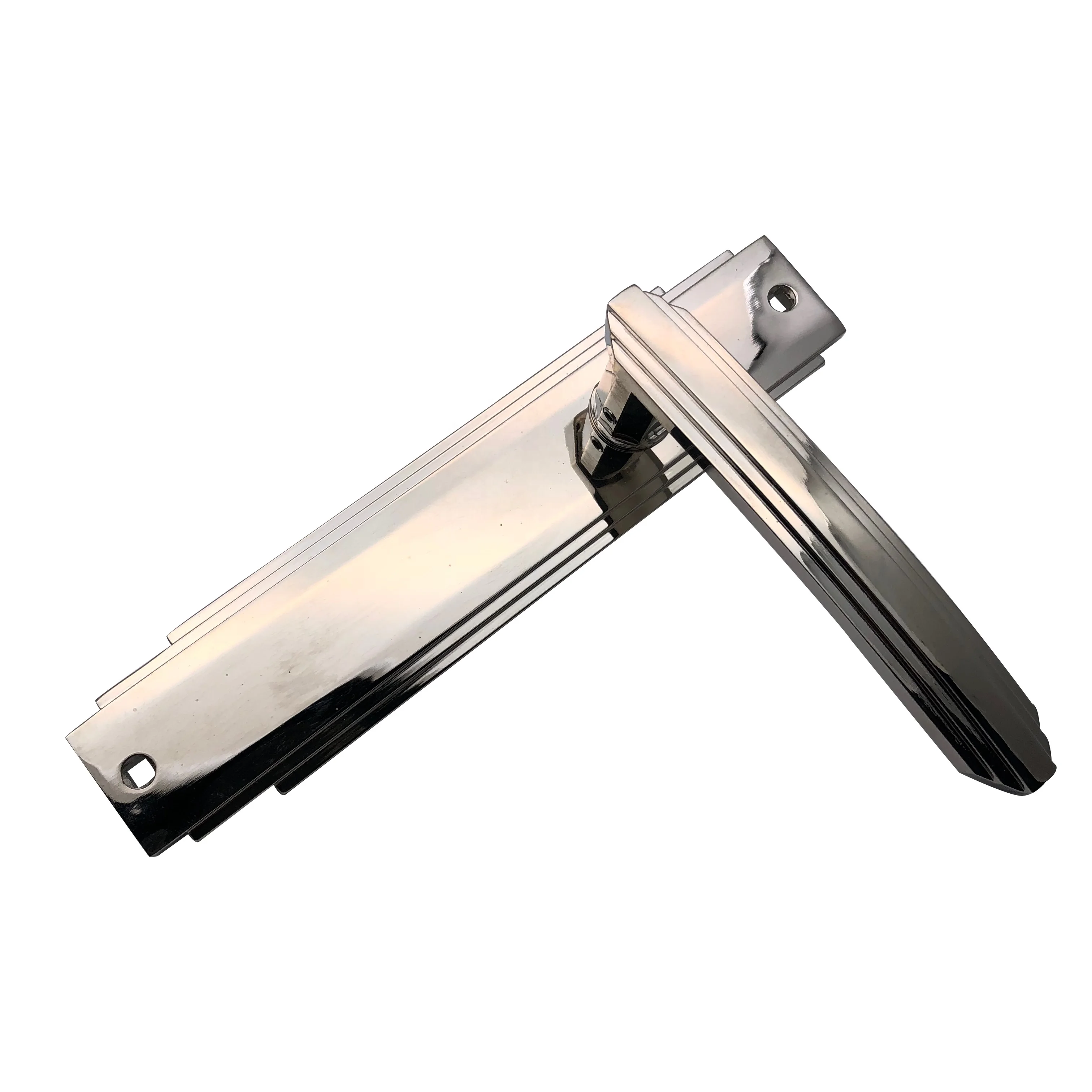 High Quality polished brass door handle