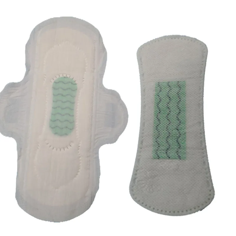 Wholesale female Overnight sanitary pads  fragrance-free woman Organic cotton sanitary napkins