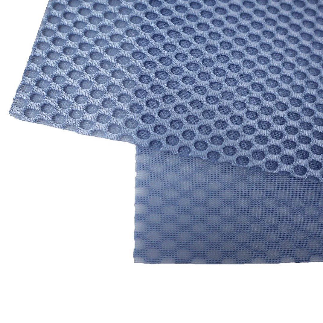 100% polyester sandwich mesh 4d breathable mesh comfortable home textile fabric