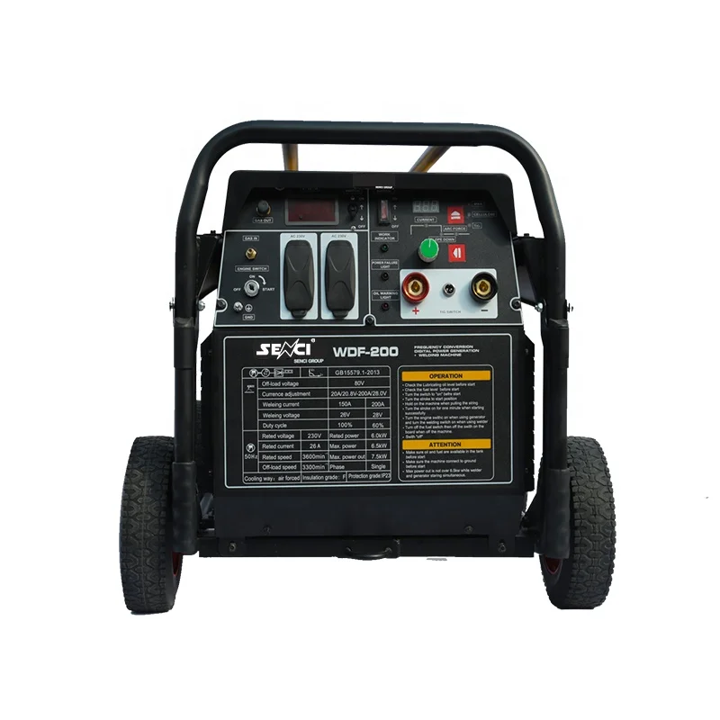 Senci Aipower Gasoline Driven Welding Machine Digital Inverter Welding Generator