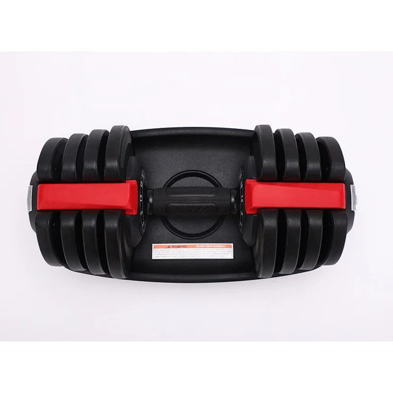 Factory Direct Selling custom logo Quick Lock 12 in 1 No manual required adjustable dumbbell