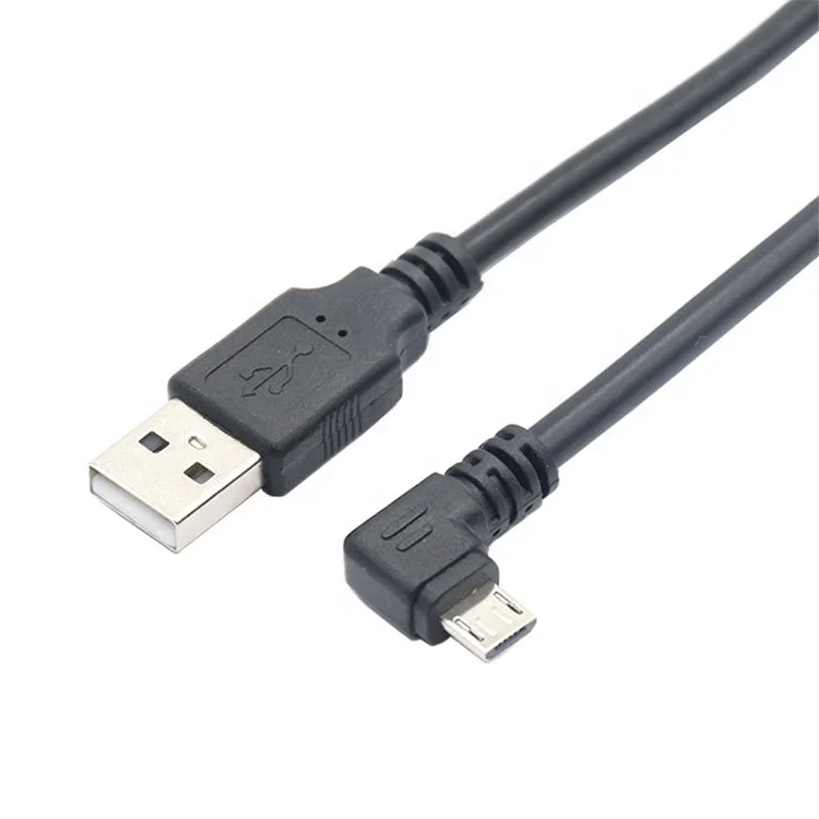 1 м 2 м 3 м 5 м Зарядка данных 90 градусов правый левый вниз угол Micro USB кабель