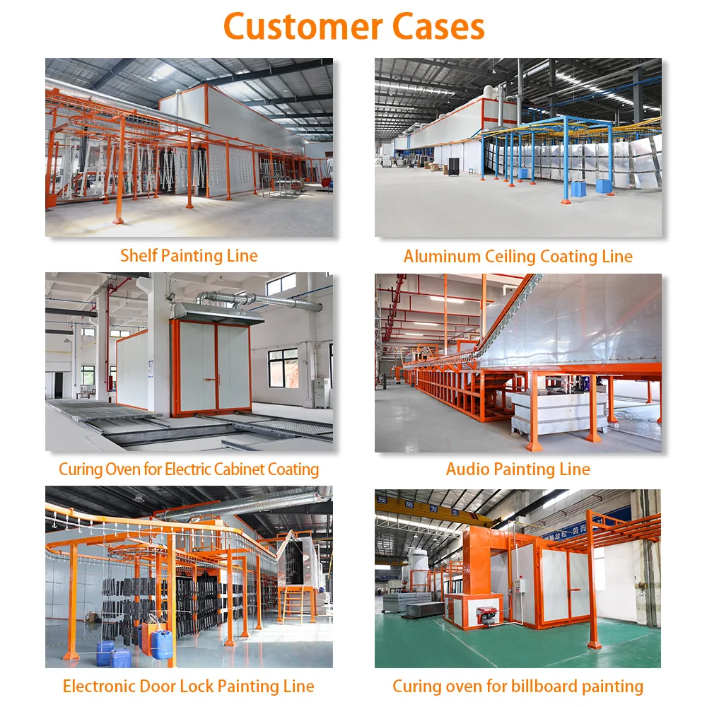 Free Shipping Manual Pretreatment Line Powder Spray Painting Room Gas Low Price