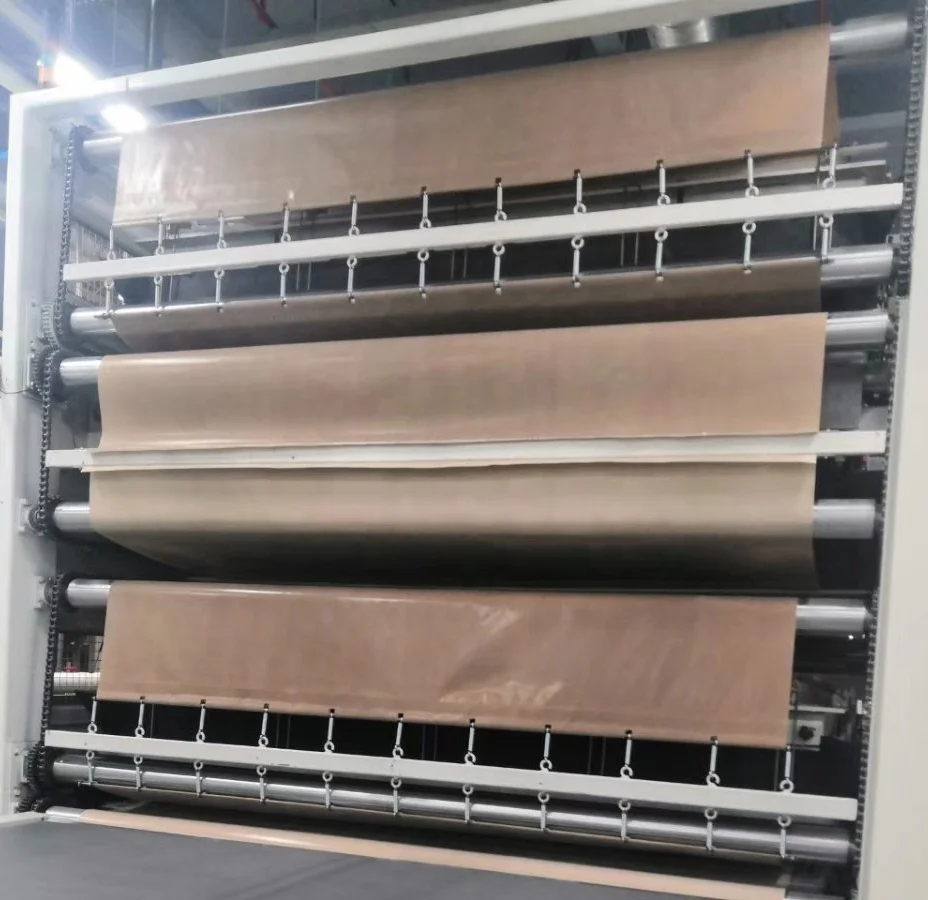 Стекловолоконная ткань белого цвета толщиной 0,35 мм из ПТФЭ