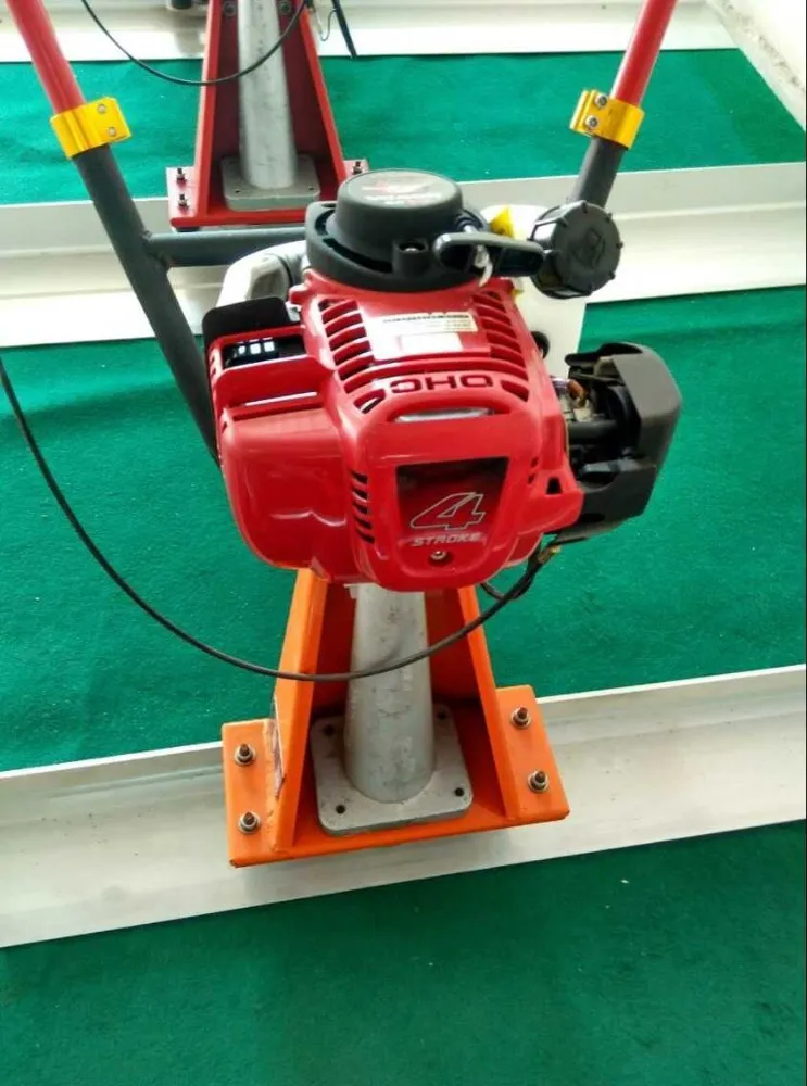 Concrete vibration leveling ruler screed floor leveling machine