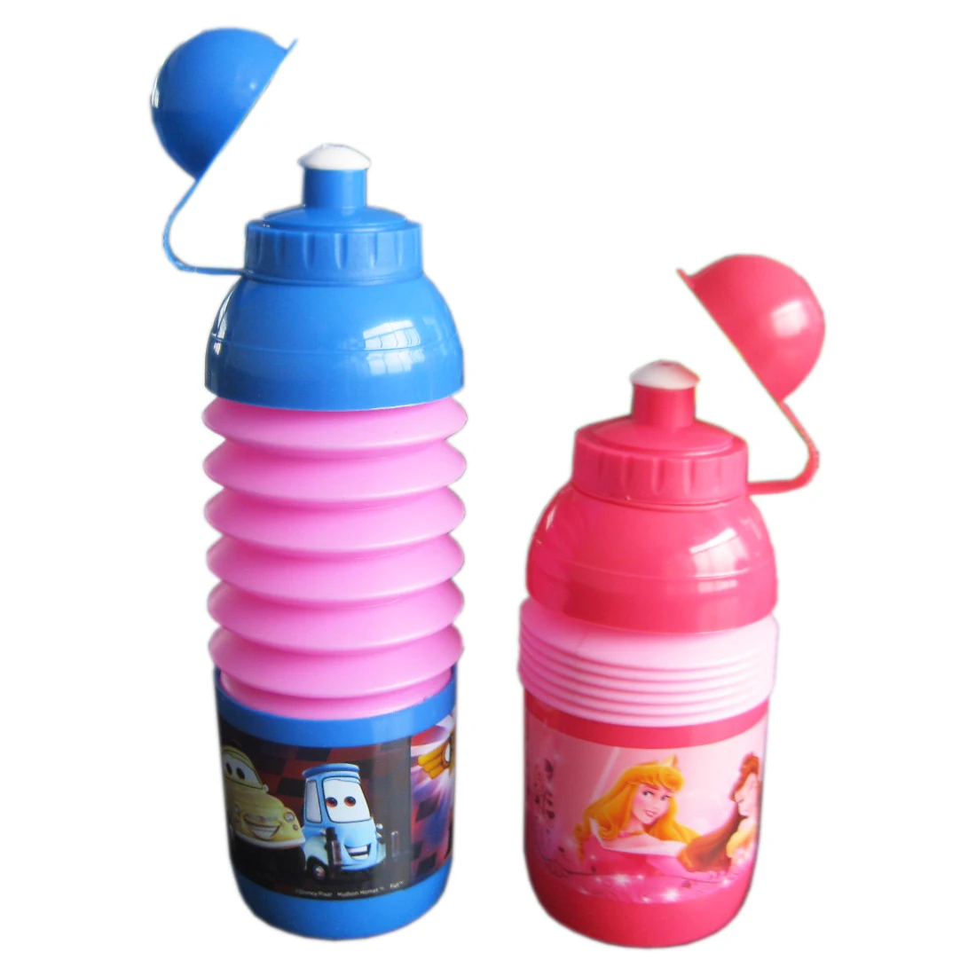400ml plastic portable foldable sports bottle