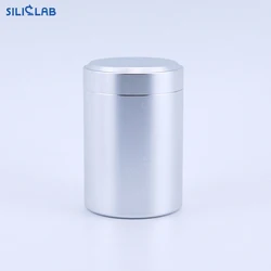 100ml Wax Tea Cosmetic Dry Herb Food Storage Screw Top Airtight Aluminum Container