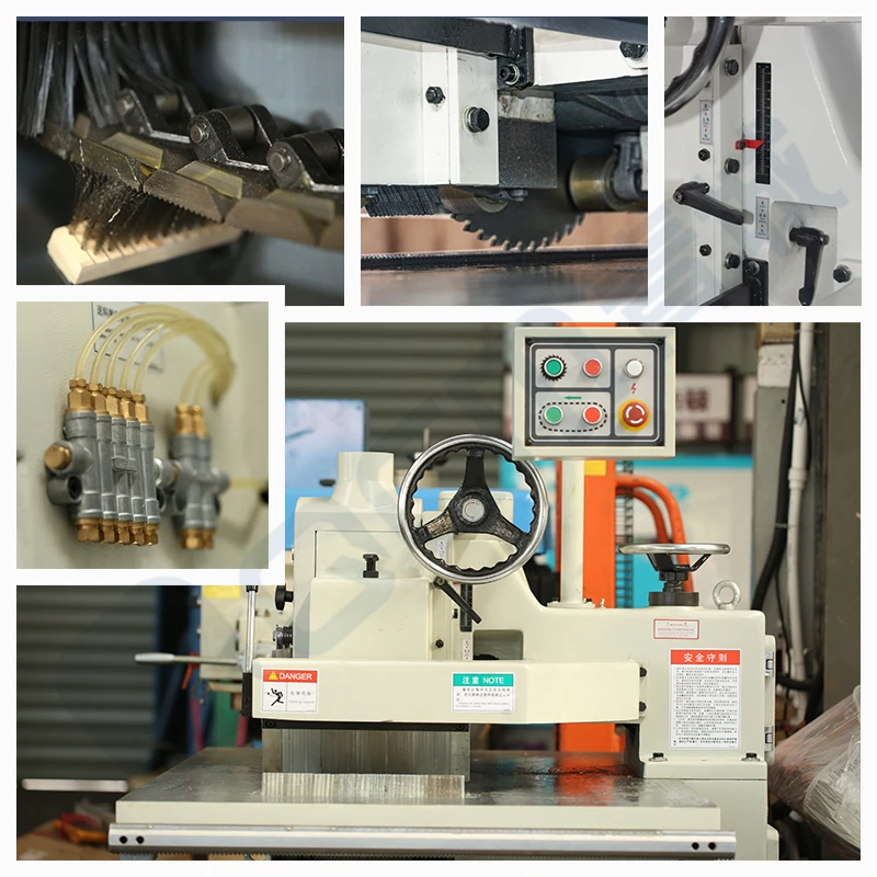 QMJ164A Single Blade Rip Saw Industrial Table Saw Bearing Aoke 6200Z Power Saws