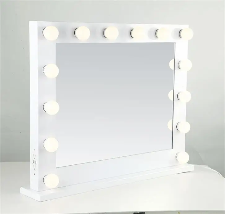 Newest style Vanity Girl Hollywood Mirror With Light Bulbs for Makeup