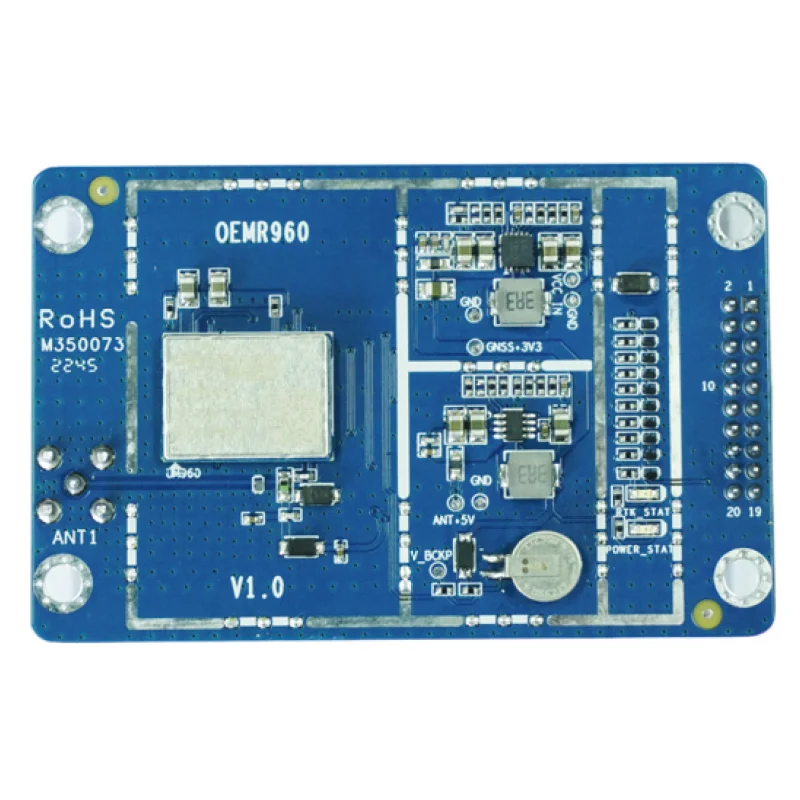 High Precision GNSS RTK Positioning Board OERM960 GNSS Receiver Board UM960 module