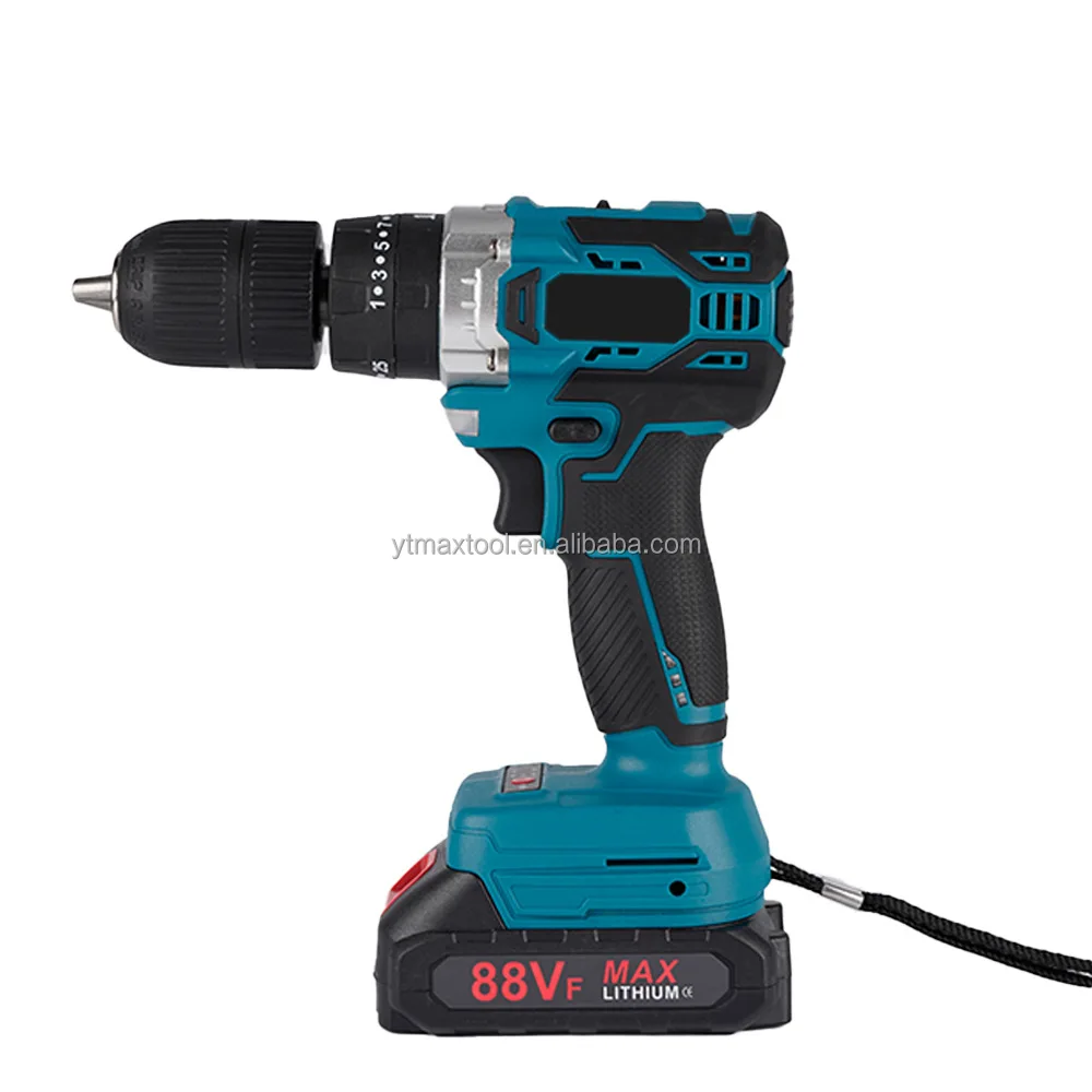 Brushless hand drill lithium battery charging hammer drill high-power household multi-function punching and plugging toolbox set