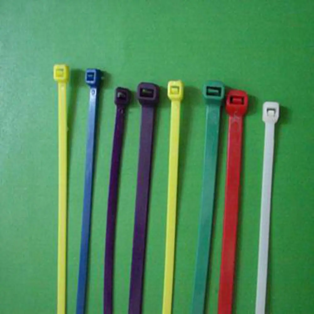 Booster factory supply colorful cable tie nylon cable tie zip ties  80mm-1200mm for toys