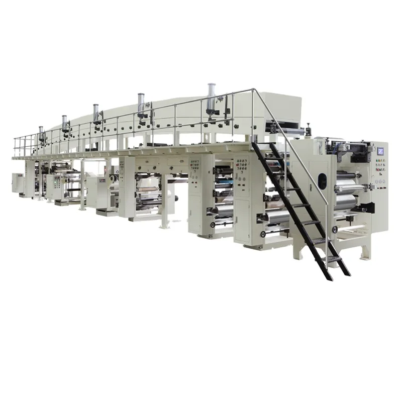 Automatic coating machine for self adhesive tapes