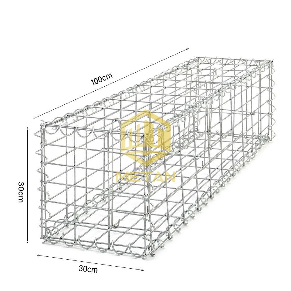 Высококачественная гальванизированная сварная корзина габиона