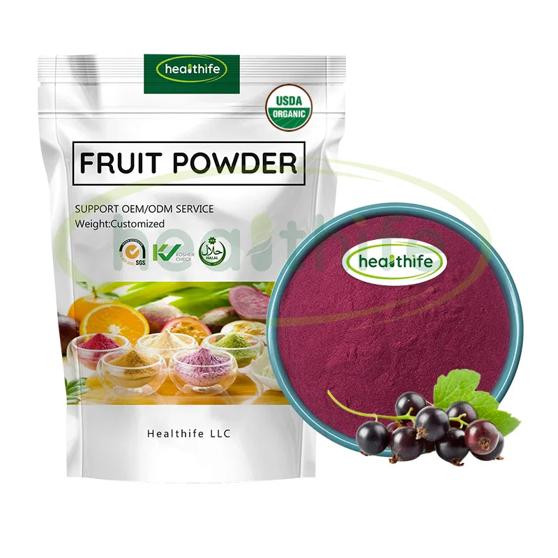 Healthife 25% Black Blueberry Extract Powder Anthocyanin