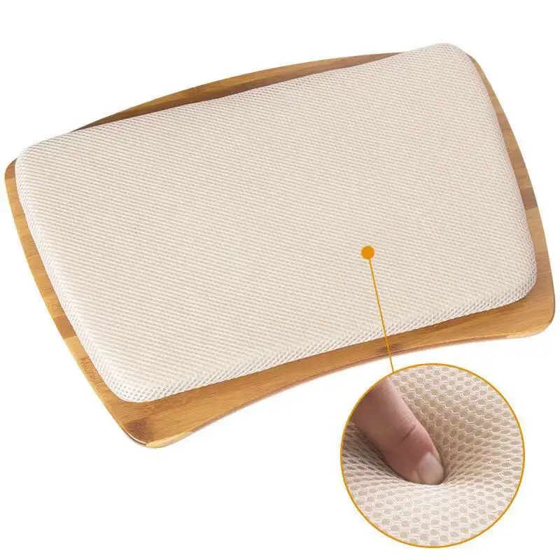 High Quality Portable Laptop Table Anti-Slip Stopper On Bed And Sofa Laptops Phone Holder Bamboo Lap Desk With Pillow Cushion
