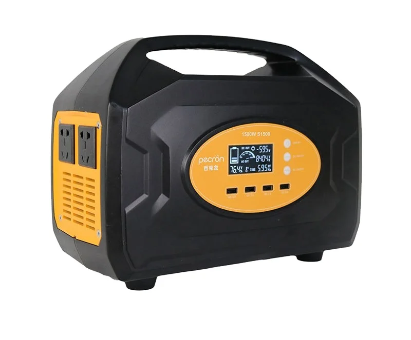 New Design Solar Power Bank 1200Wh 1500Wh  Portable 220V 110V Solar Power Kit for Outdoor Emergency Power