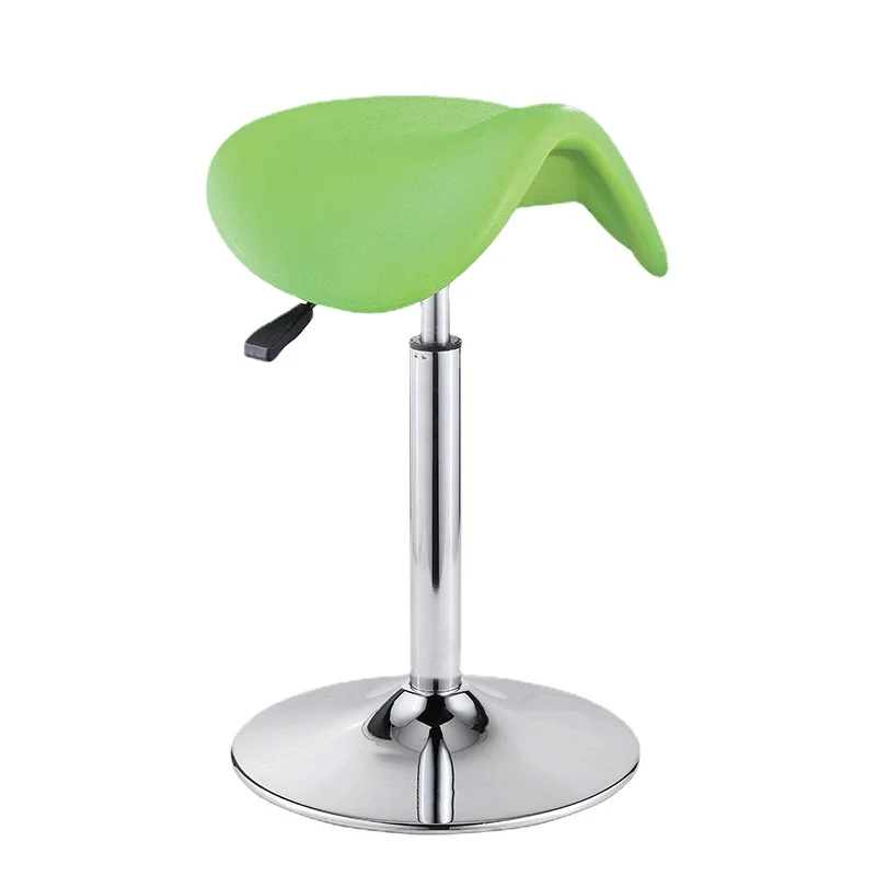 Черный Регулируемый Антистатический стул из полиуретана и пенополиуретана, седло, стул, стул для лаборатории, тренировочное кресло, мебель для научной лаборатории