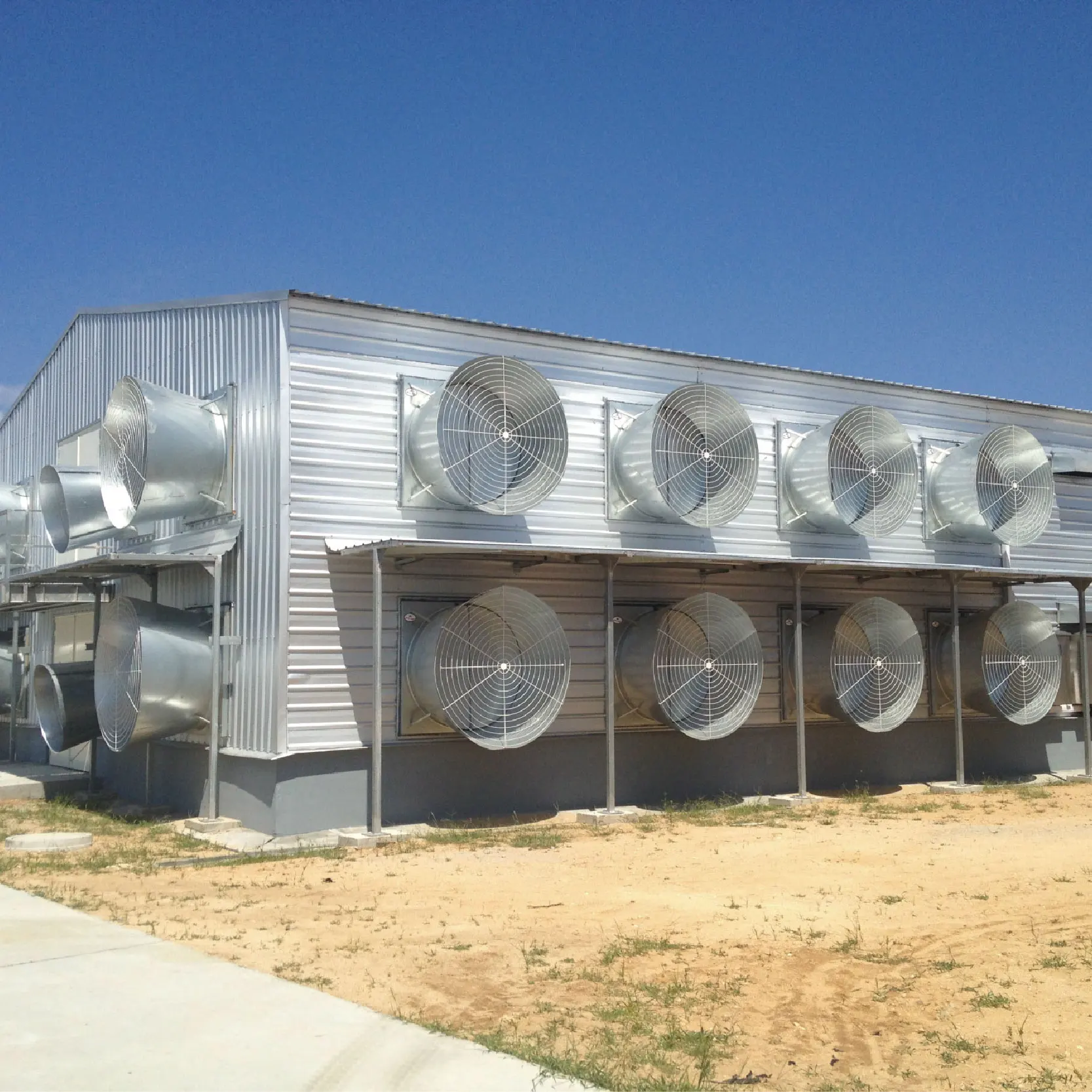 Poultry Farm Chicken House Ventilation Exhaust Fan Durable Chicken Coop Exhaust Fans