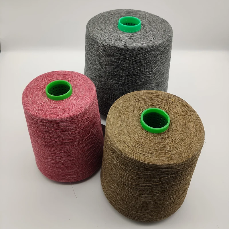 2/28NM Yarn Dyed Ring Spun Knit Melange Color Wool Acrylic Yarn For Fabric