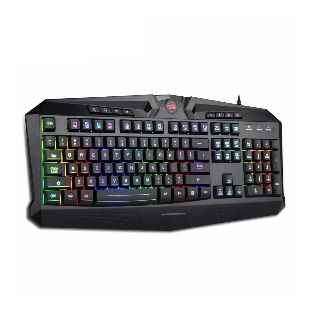 Заводская распродажа K503RGB программируемая Usb Проводная клавиатура с 104 клавишами светодиодная Rgb полноцветная игровая