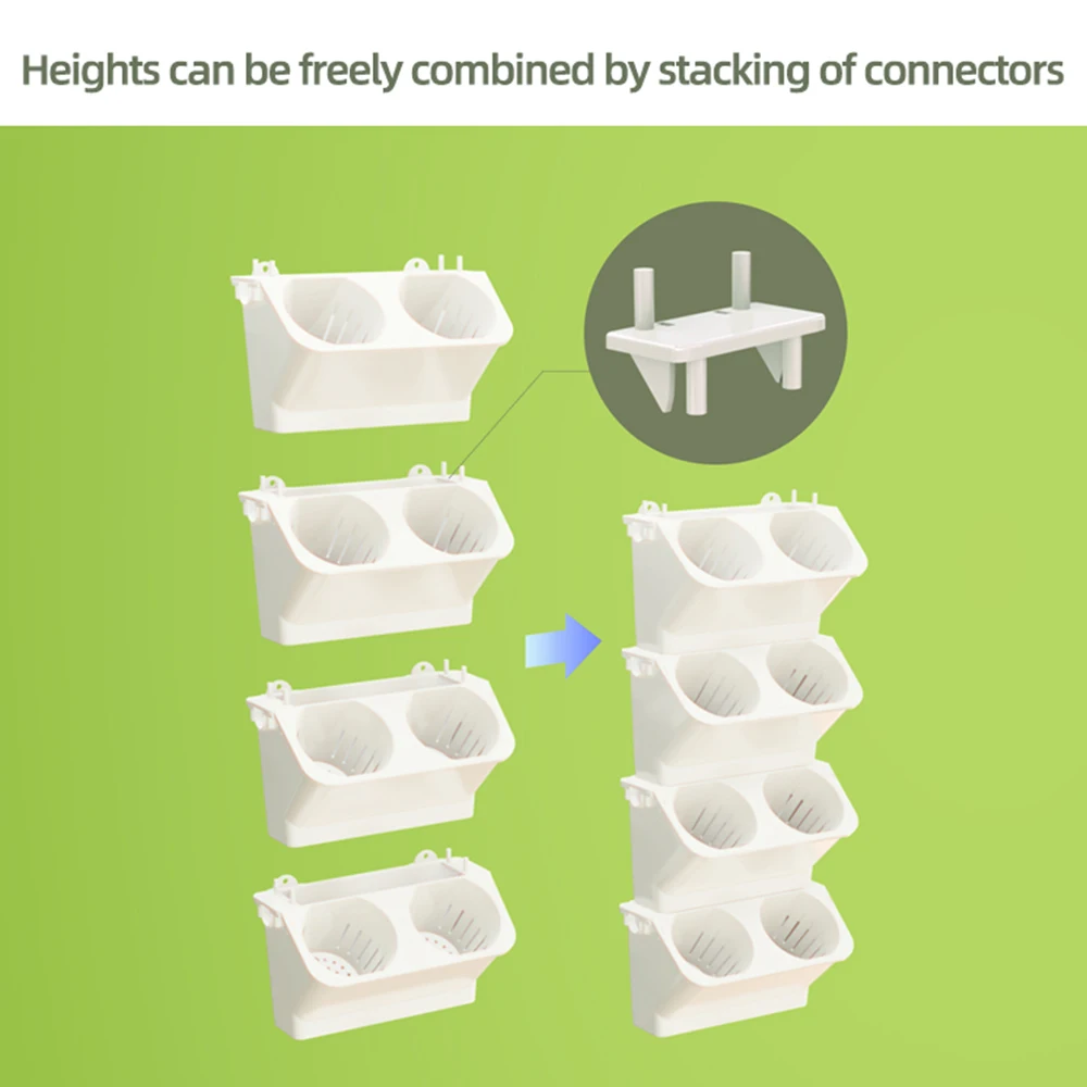 Garden home decoration hanging vertical garden wall flower pot