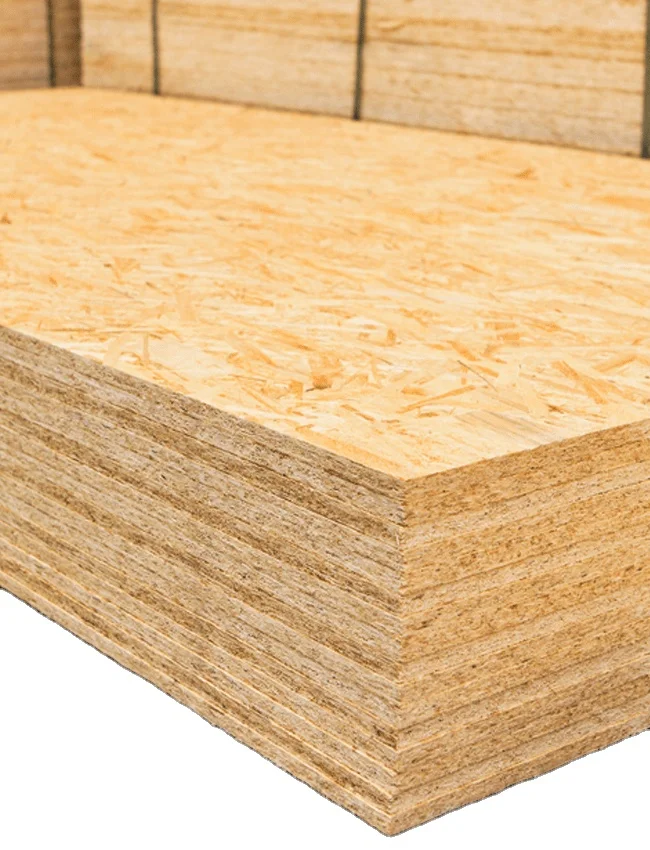 JIA MU JIA Customized 18mm OSB Board for Furniture Construction Finished Surface Flakeboard