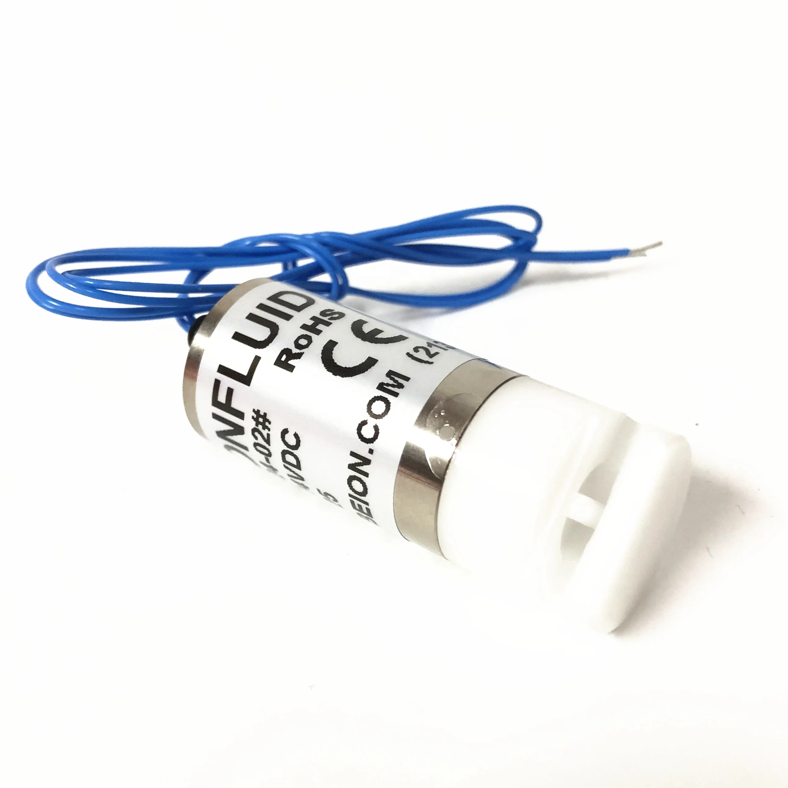 P20NO24-02 Two Way Normally Open 24VDC Low Power Clamp Valve Small Solenoid Valve Pinched by Silicone tubing