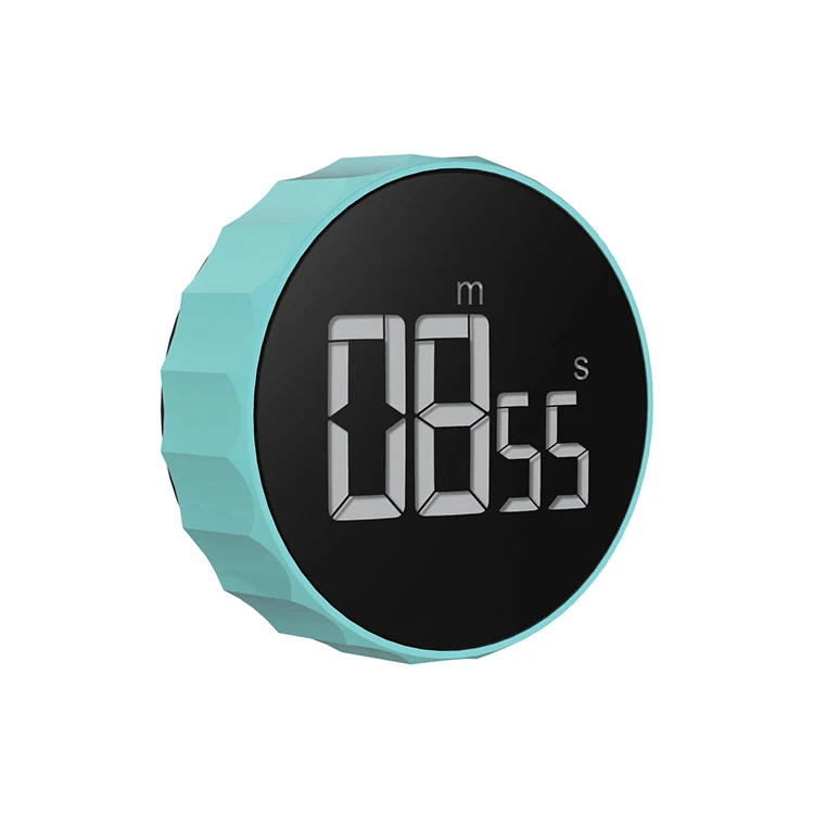 
New Arrival Circular Knob Loud Kitchen Magnetic Lcd Large Display Countdown Digital Timer 