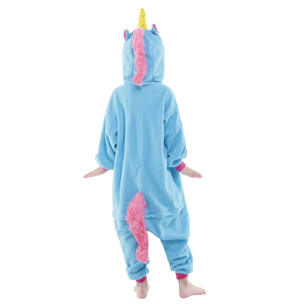 Autumn hot sale sleep clothes lovely kid cartoon animals print casual one piece pajamas for children