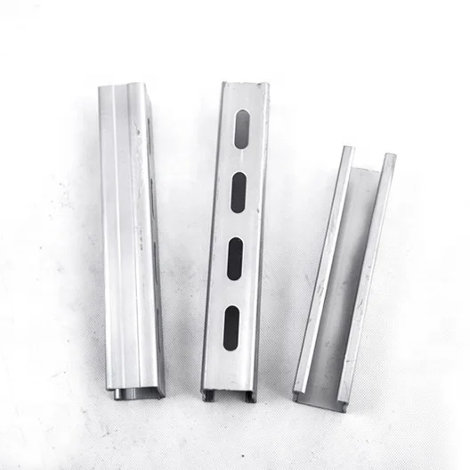 Slotted galvanized steel solar unistrut seismic bracing double c lipped strut metal channel ceiling c profile purlin dimensions