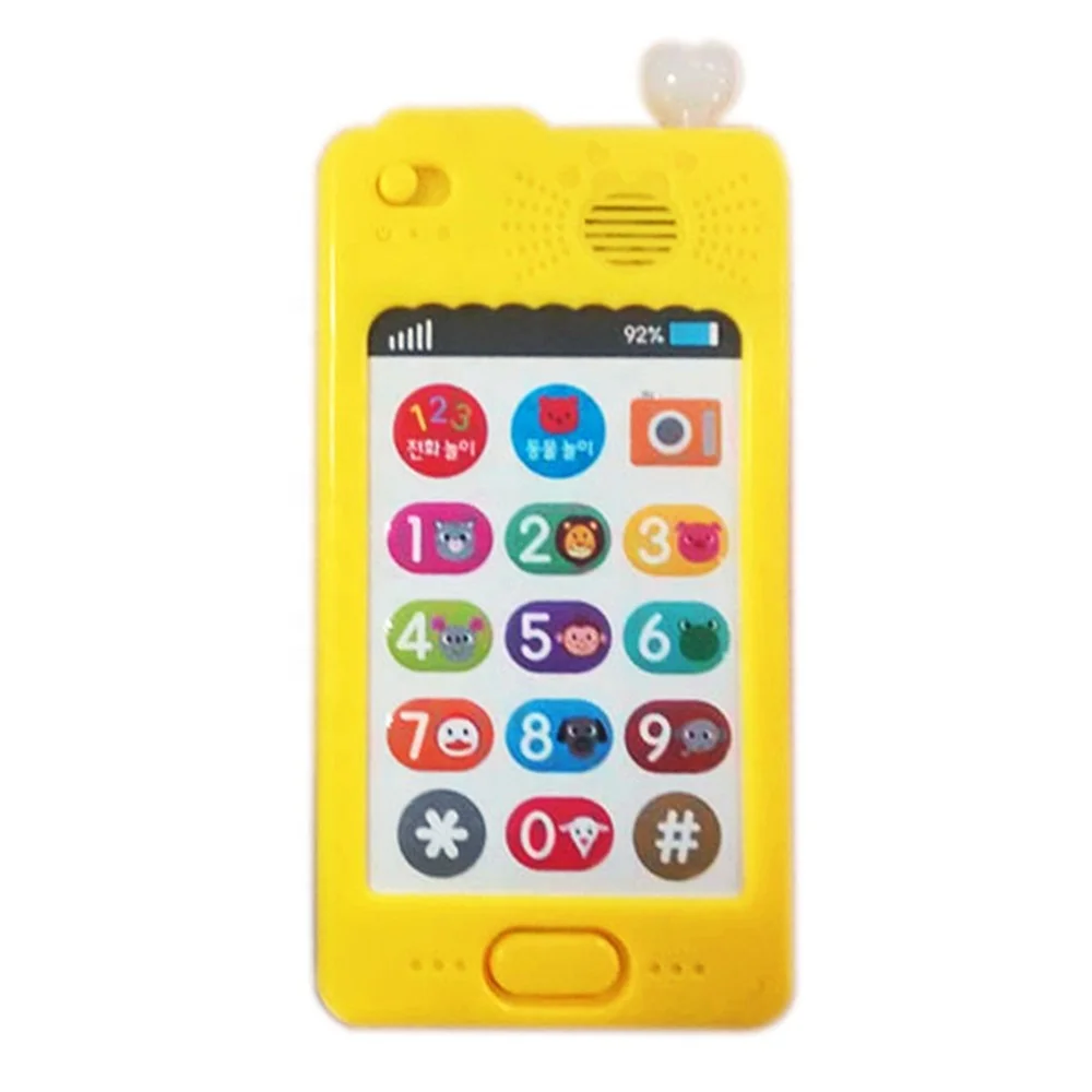 High quality smart cell phone toy for kids first learning